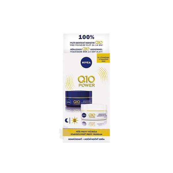 NIVEA Spevňujúci denný a nočný krém Q10 POWER DUO