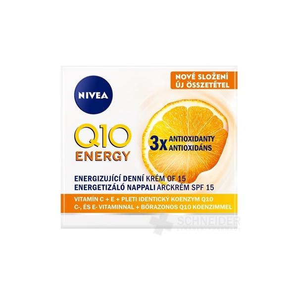 NIVEA Energizujúci denný krém Q10 ENERGY SPF15