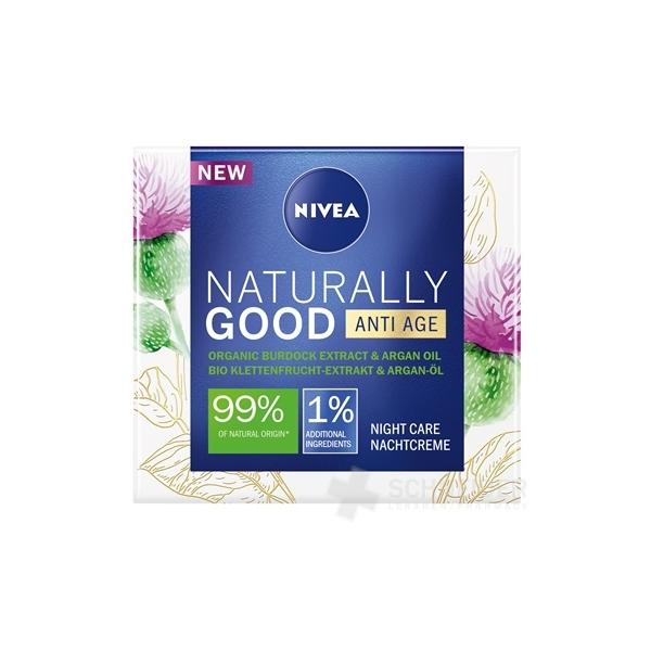 NIVEA Nočný krém NATURALLY GOOD Anti Age
