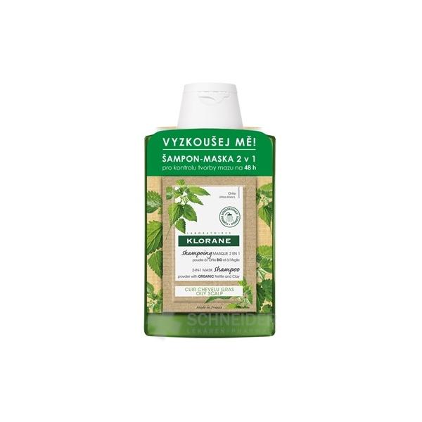 KLORANE SHAMPOOING à l'Ortie BIO Akcia