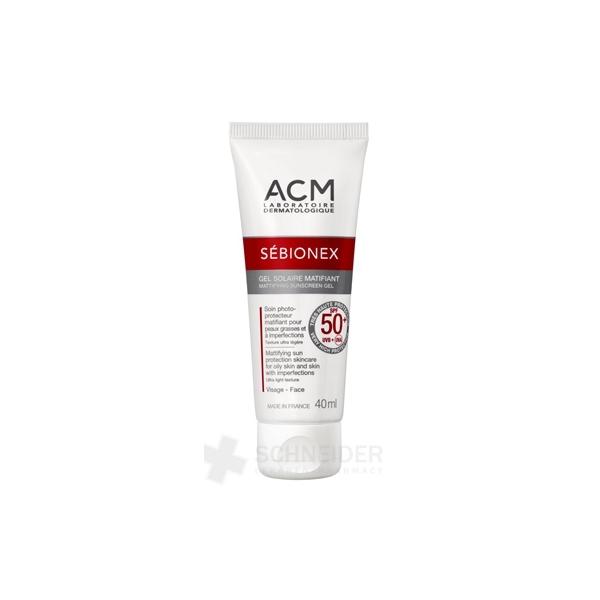 ACM SÉBIONEX Zmatňujúci krémový gél na opaľovanie