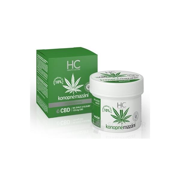 Health Culture Konopné mazanie 10% s CBD