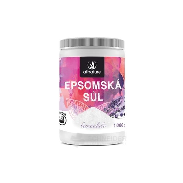Allnature Epsomská soľ Levanduľa