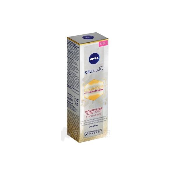 NIVEA CELLULAR LUMINOUS ochranný fluid OF50