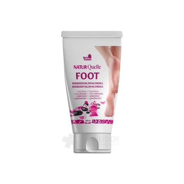 NATURQuelle FOOT Regeneračný balzam na chodidlá