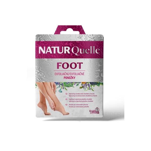 NATURQuelle FOOT Exfoliačné ponožky