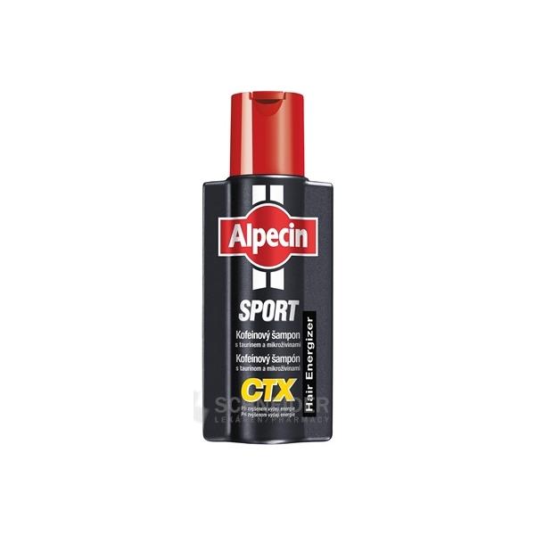ALPECIN SPORT Kofeínový šampón CTX
