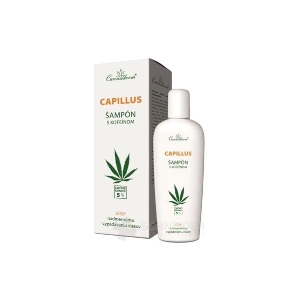 Cannaderm CAPILLUS šampón s kofeínom NEW