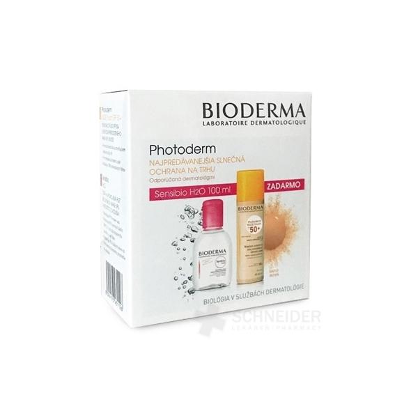 BIODERMA Photoderm NUDE Touch SPF50 + Sensibio H2O
