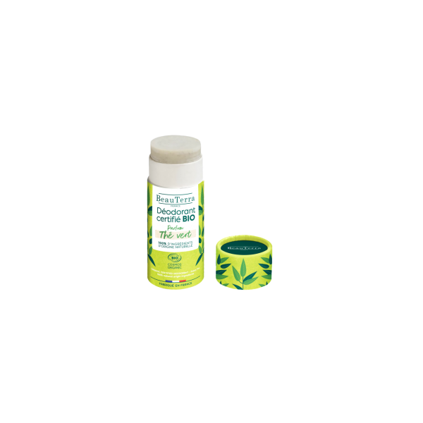 BeauTerra - certifikovaný organický deodorant bez alumíniových solí Zelený čaj