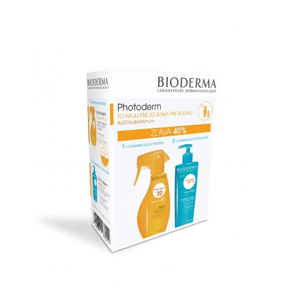 Bioderma Photoderm Sprej SPF 30 400ml + After Sun 500ml