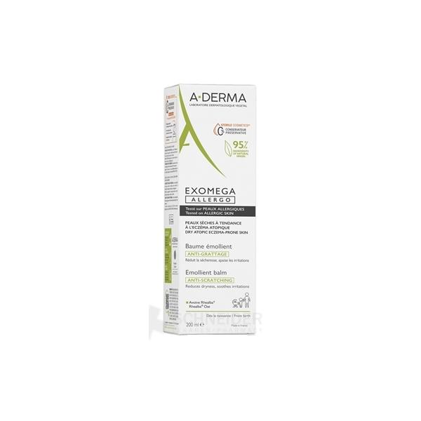A-DERMA EXOMEGA ALLERGO Emolienčný balzam