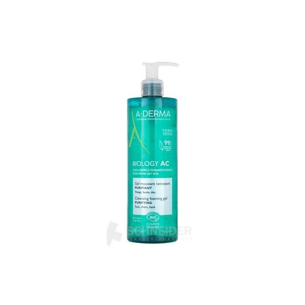 A-DERMA BIOLOGY AC Čistiaci penivý gél