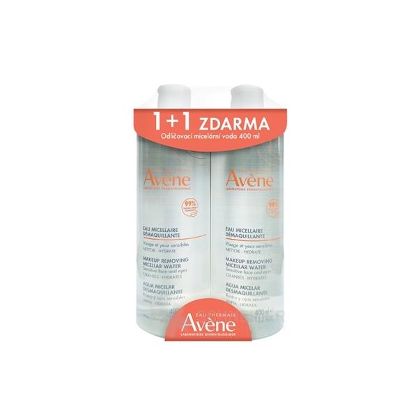 AVENE MICELÁRNA VODA na odlíčenie DUO