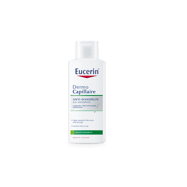 Eucerin Dermocapillaire šampón proti mastným lupinám 250ml