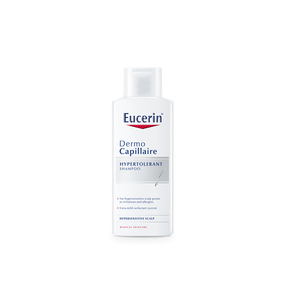 Eucerin Dermocapillaire hypotolerantný šampón 250ml