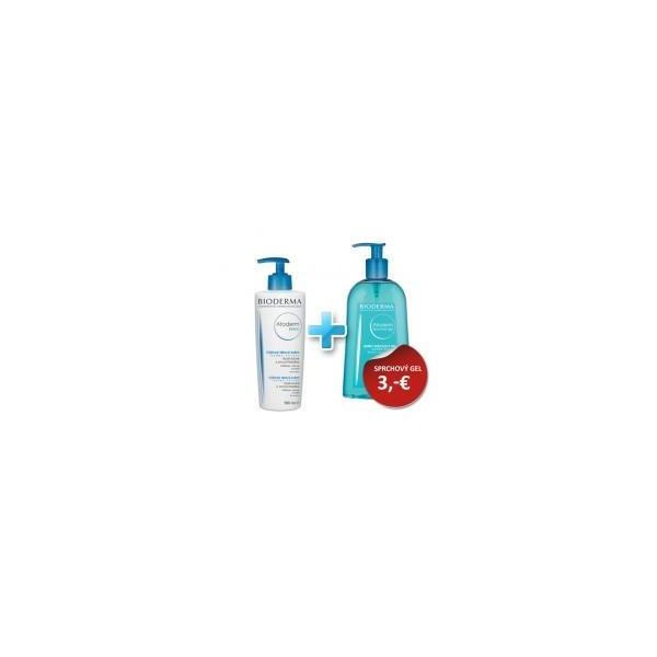 Bioderma Atoderm Krém 500ml + Atoderm Sprchový gél 500ml