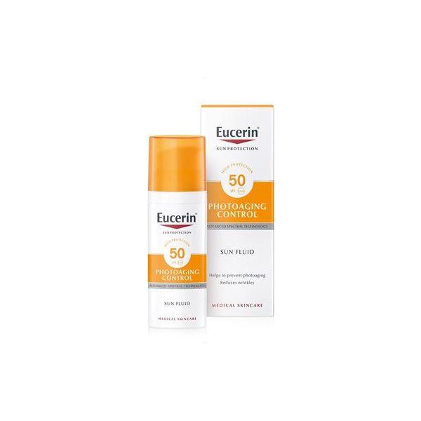 Eucerin Emulzia na opaľovanie proti vráskam SPF 50 50ml