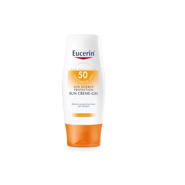 Eucerin Ochranný krémový gél na opaľovanie proti slnečnej alergii SPF 50 150ml