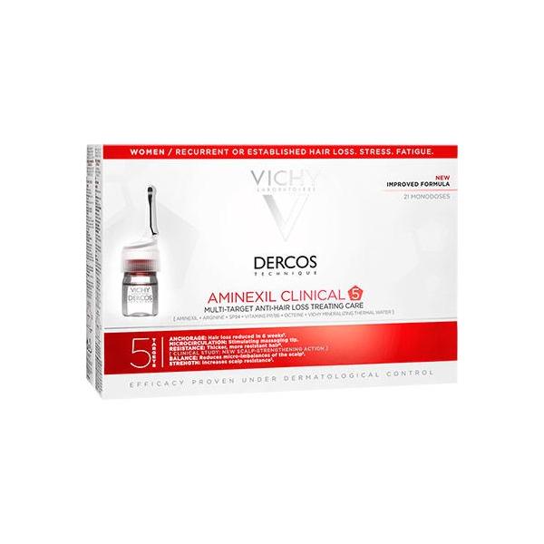 Vichy Dercos Aminexil Clinical 5 pre ženy 21x6ml