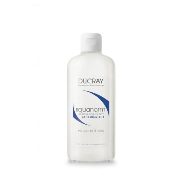 Ducray Squanorm liečebný šampón proti suchým lupinám 200ml