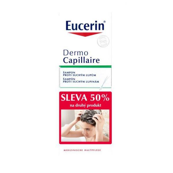 Eucerin Dermocapillaire šampón proti suchým lupinám 2x250ml