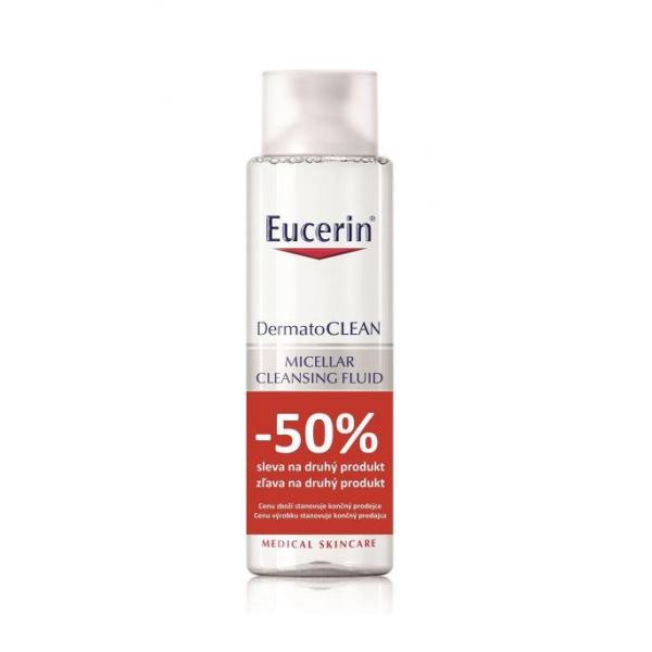Eucerin Dermatoclean čistiaca micelárna voda 3v1 2x400ml