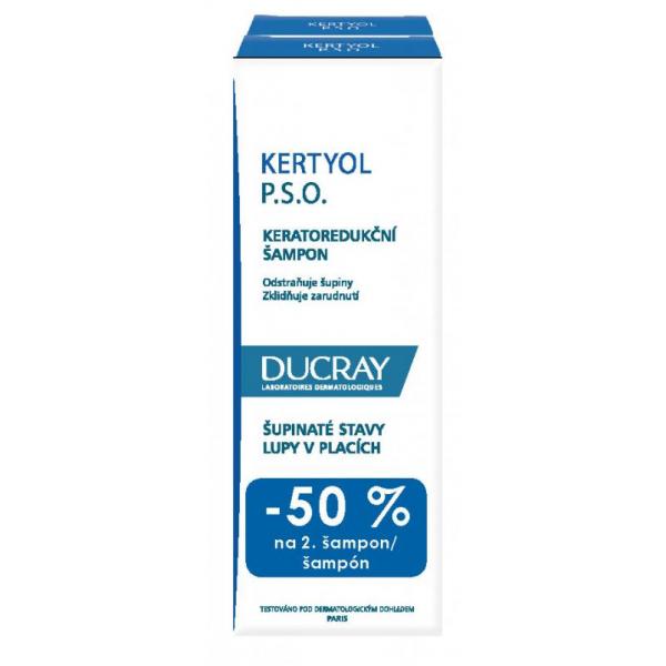 Ducray Kertyol P.S.O. keratoredukčný liečebný šampón 2x200ml