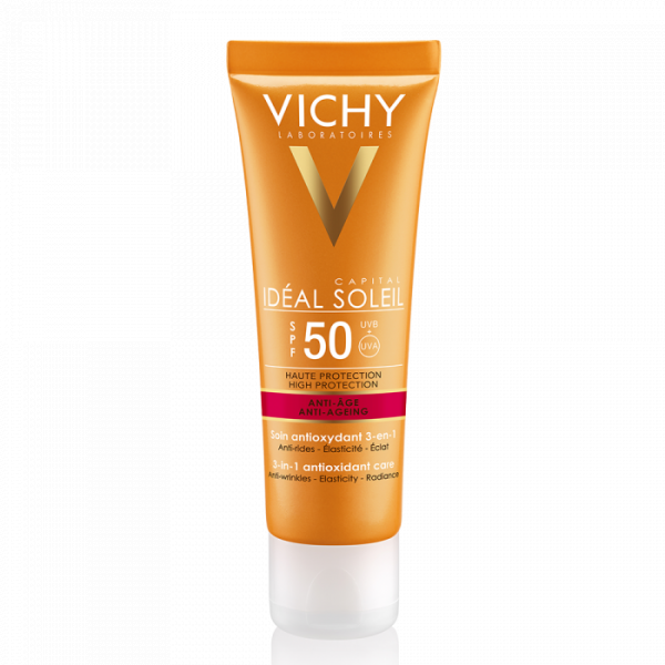 Vichy Ideal Soleil Anti-age krém na opaľovanie SPF50+ 50ml