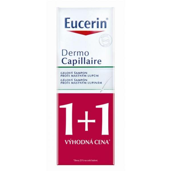 Eucerin DermoCapillaire šampón proti mastným lupinám 2x250ml