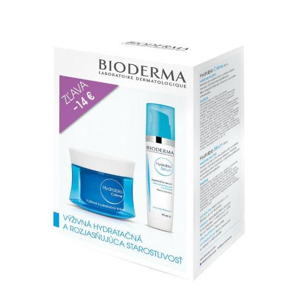 Bioderma Hydrabio Crème 50ml + Hydrabio Sérum 40ml