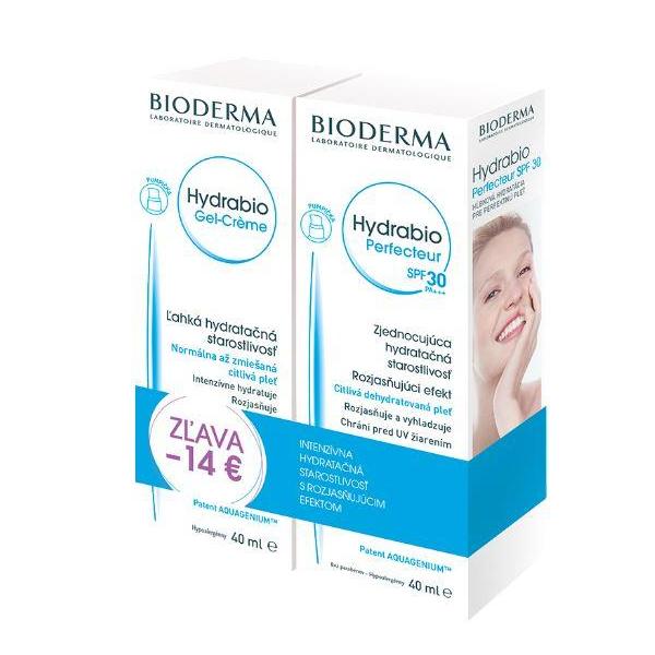 Bioderma Hydrabio Gel-Crème 40ml + Hydrabio Perfecteur SPF 30 40ml