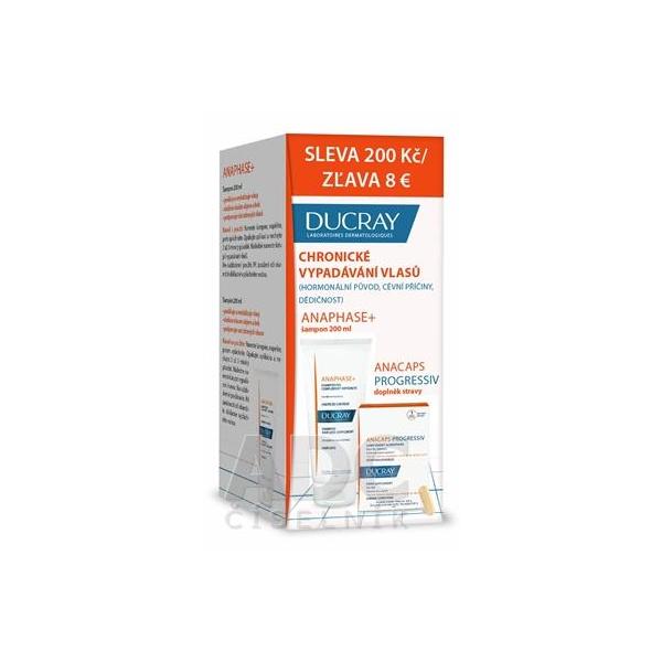 Ducray Anaphase+ šampón 200ml + Anacaps Progressiv 30ks