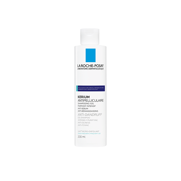 La Roche-Posay Kerium šampón na mastné lupiny 200ml