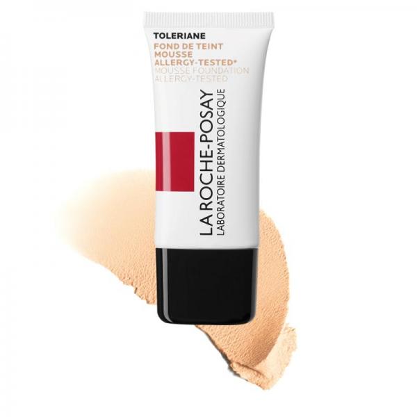 La Roche-Posay Toleriane Teint zmatňujúci penový make-up, odtieň 02 Light beige 30ml