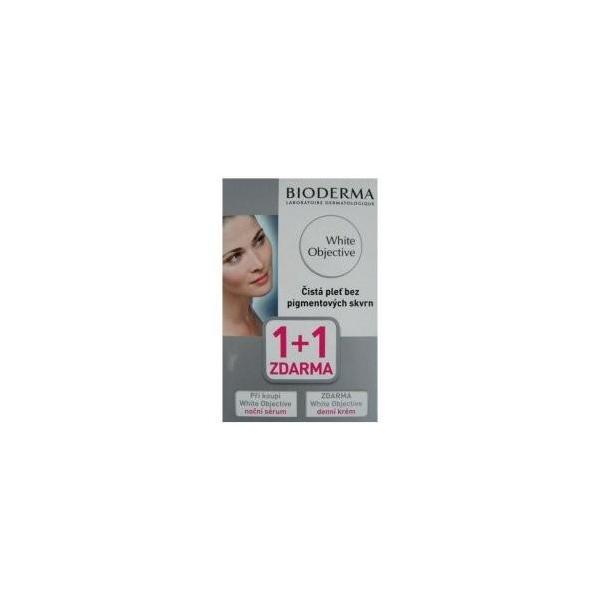 Bioderma White Objective vyhladzujúce nočné sérum + denný krém na bielenie pigmentových škvŕn zadarmo