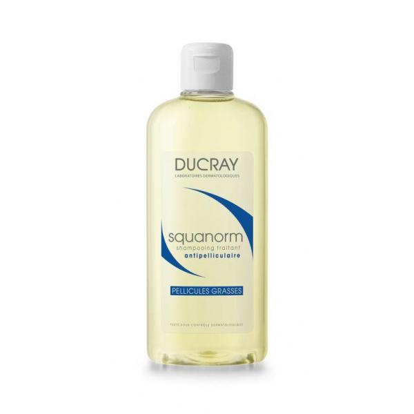 Ducray Squanorm liečebný šampón proti mastným lupinám 200ml